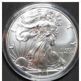2018 1oz Silver Eagle Gem BU