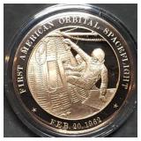 Franklin Mint 45mm Bronze US History Medal 1962