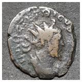 Ancient Roman Bronze Antoninianus Coin