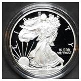 2013 W 1oz Proof Silver Eagle in Capsule