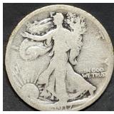 1917-S Rev Walking Liberty Silver Half Dollar