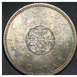 1964 Canada 80% Silver Dollar BU