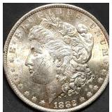 1882-CC Morgan Silver Dollar Gem BU Carson City