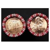 2009 Lincoln Bicentennial Penny 2 Gem BU Rolls