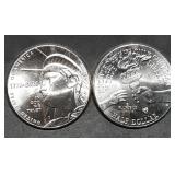 Pair of Brand New 2026 Comm. Half Dollars Gem BU