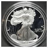 1994 P 1oz Proof Silver Eagle, Key Date, In