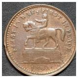 1863 Patriotic Civil War Token Andrew Jackson