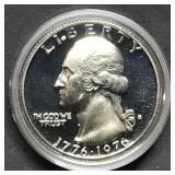 1976 Bicentennial Proof Silver Drummer Boy Quarter