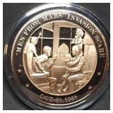 Franklin Mint 45mm Bronze US History Medal 1938