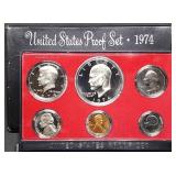 1974 US Mint Proof Set w/ Ike Dollar