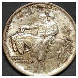 1925 Stone Mountain Silver Half Dollar Gem BU