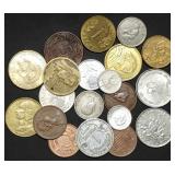 20 World Coins Antique to Modern Nice Lot