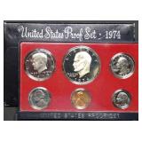 1974 US Mint Proof Set w/ Ike Dollar