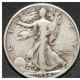 1934 Walking Liberty Silver Half Dollar