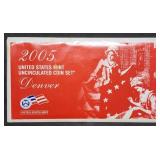 2005 Denver 11-Coin Mint Set in Envelope