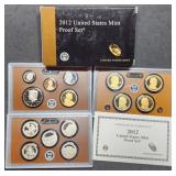 Key Date 2012 US Mint Proof Set MIB