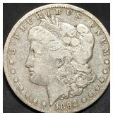 1892-CC Morgan Silver Dollar Key Date Carson City