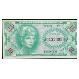 Vietnam War Military Payment Certificate 10 Cents