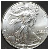 2021 1oz Silver Eagle Gem BU Type 2