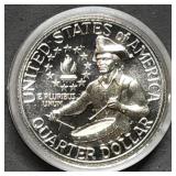 1976 Bicentennial Proof Silver Drummer Boy Quarter