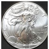 2002 1oz Silver Eagle Gem BU