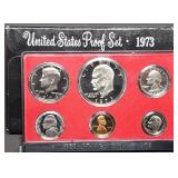 1973 US Mint Proof Set w/ Ike Dollar