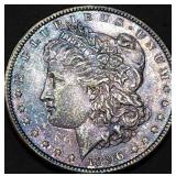 1896 Morgan Silver Dollar BU Fully Toned Obverse!