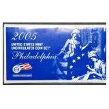 2005 Philadelphia 11-Coin Mint Set in Envelope