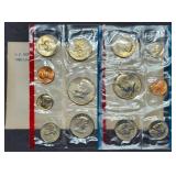 1980 US Double Mint Set in Envelope, With SBAs