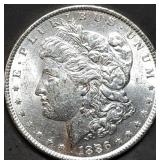 1886 Morgan Silver Dollar Gem BU