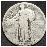 1925 Standing Liberty Silver Quarter