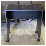 Pressed Wood Office Table on Rollers