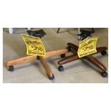 2 - New Framed Rolling Chair Bases