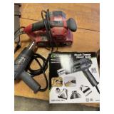 Belt Sander and Heat Gun