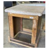 Carpeted Rolling Work Platform