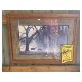 Framed Deer Print