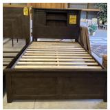 New Rustic Queen Size Platform Bed