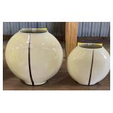 Pair of Pottery Vases