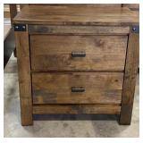 Crown Mark 2 Drawer Nightstand