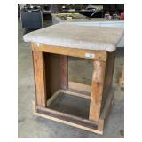 Carpeted Rolling Work Platform