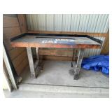 Workbench with Electrical Outlets
