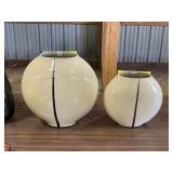 Pair of Pottery Vases