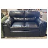 Vinyl 64" 2 Cushion Loveseat