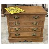 Solid Oak Chest/Side Table