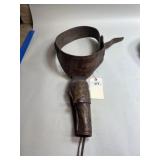 Brown Leather Gun Belt & Holster