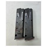 2 - Mec-Gar 9mm 15 rnd Magazines