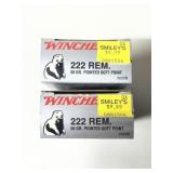 40 rnds Winchester .222 Rem Ammo