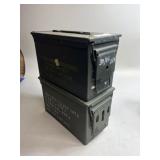 2 - Steel Ammo Cans