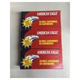 60 rnds American Eagle .30-30 Win Ammo