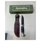 Remington RH-134 Knife & Leather Sheath
